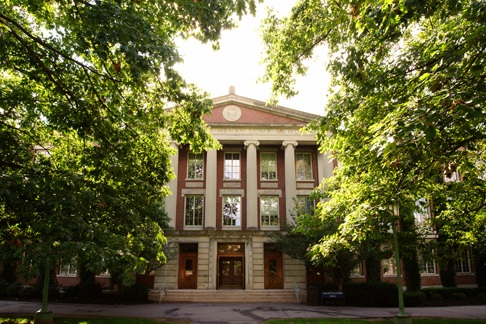 Simon Business School is located on the scenic University of Rochester campus