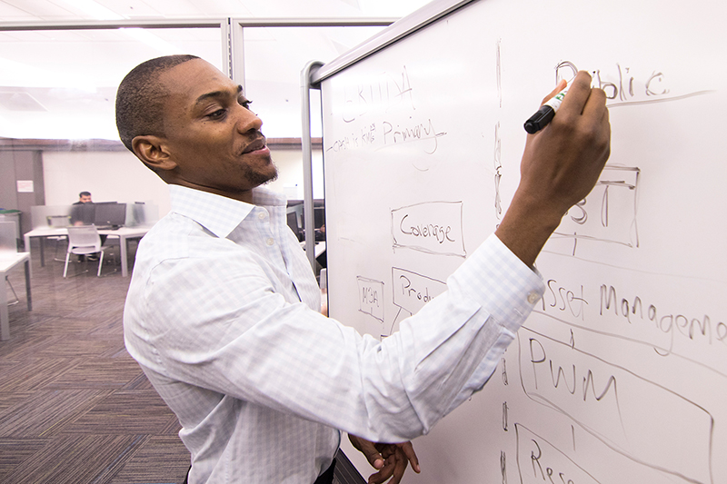 Terrance Lovelady' 18S (MBA), Finance is heading to Barclays Investment Bank post graduation.