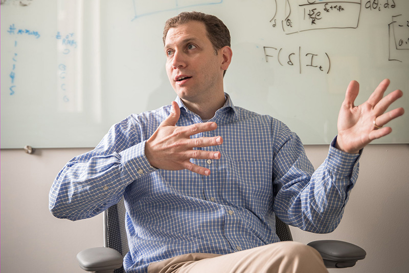 Mitch Lovett, PhD Program Director, and Associate Professor of Marketing. Professor Lovett has taught Marketing Research, Marketing Strategy, Advertising Strategy, Consumer Behavior, and PhD Seminars in Quantitative Marketing. 