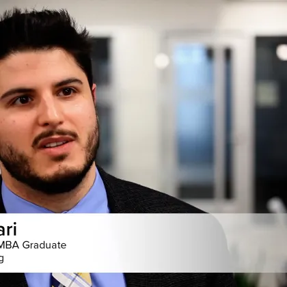 Simon Business School alumni Nessi Harari shares how the soft skills he gained at Simon helped him advance in his career.