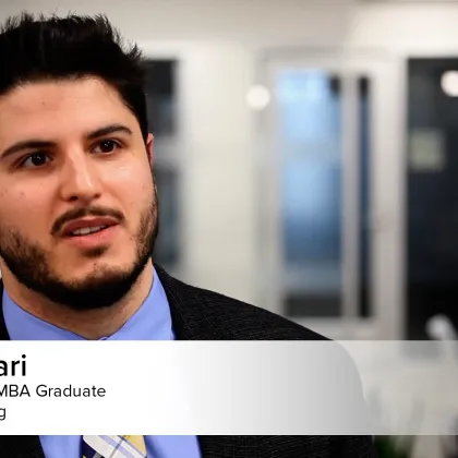 Simon Business School alumni Nessi Harari shares how the soft skills he gained at Simon helped him advance in his career. 